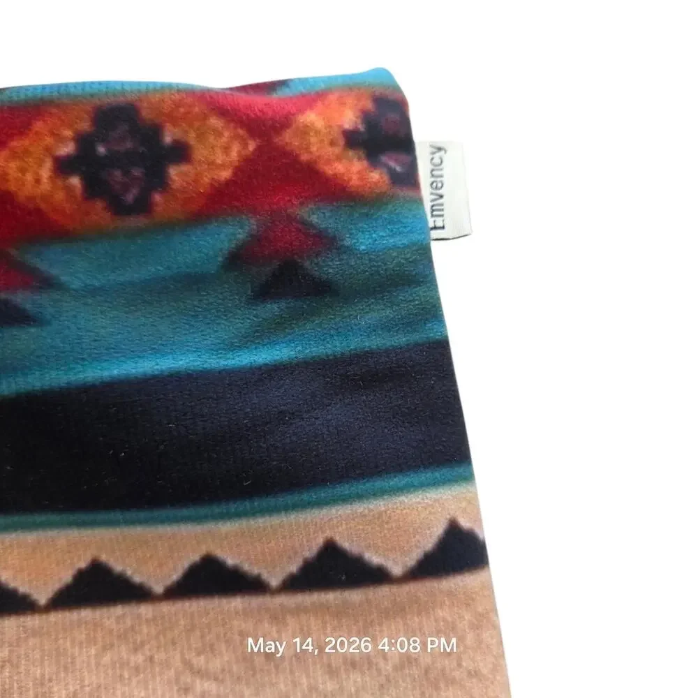 2 Southwestern Aztec Throw Pillow Covers Shams 17